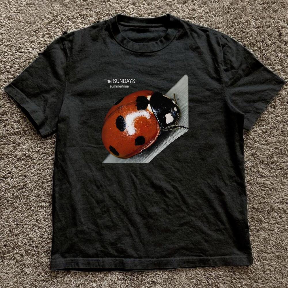The Sunday Summertime Ladybug Band Tee